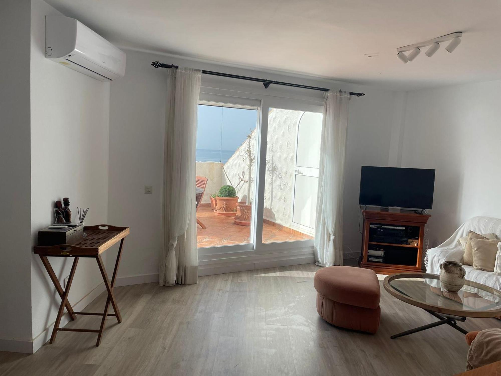 Apartament Atico Sobre El Mar Benajarafe Zewnętrze zdjęcie